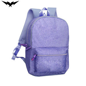 Mochilas con purpurina de Venta caliente Cheer con espalda acolchada y correas ajustables para cierre de cremallera de escuela primaria - Product Image 1