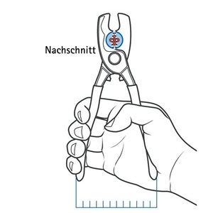 Tijeras para cables KNIPEX de 200 mm con mangos multicomponente, tijeras de cocina - Product Image 5