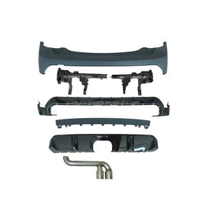 2014-2020 MINI F56 F57 Cooper <span class=keywords><strong>Cabrio</strong></span> Car Upgrade a New <span class=keywords><strong>JCW</strong></span> 2021 Style Look Body Kit con alerón de techo - Product Image 4