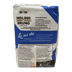 Harina de Trigo Italiana de Primera Calidad 'Americana Tipo 0' Bolsa de 1 kg para Pizza, Rollos Inflados, Croissants Dulces y Salados - Product Image 3