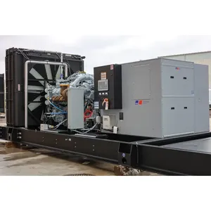 Groupe électrogène diesel industriel triphasé 1000 kW, sortie 277/480 V, châssis ouvert, alimentation de secours commerciale - Modèle DS1000 - Product Image 2