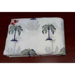 Tela 100% algodón bloque de mano diseños impresos para vestidos de moda - Product Image 1