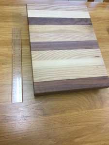 Tabla de Cortar y Bandeja para Servir de Madera, Duradera, Forma Rectangular, 12 mm de Grosor, Apta para Lavavajillas - Product Image 3