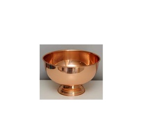 Tazón de Cobre para Servir la Cena, Empaque Personalizado, Tazón de Cobre con Diseño Elegante, Forma Redonda para el Hogar, Hotel, Restaurante, Tazón Hecho a Mano - Product Image 3