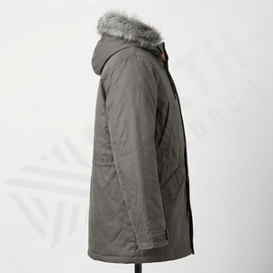 Veste parka d'hiver à manches longues pour femmes, style tendance, doublure en nylon matelassée, poche confortable, durable, légère, manteau XL - Product Image 3