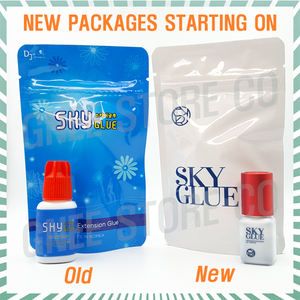 Extensión de pestañas Sky Zone Glue 5ml Secado rápido Bajo humo Sensible Impermeable Pegamento para pestañas Adhesivo de Corea del Sur Sky Glue - Product Image 3