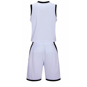 ชุดบาสเก็ตบอลแบบไม่มีแขนสั่งทำคุณภาพสูงราคาดีที่สุดสำหรับผู้ใหญ่ ดีไซน์ใหม่ ระบายอากาศได้ดี ขายส่งเป็นชุด ผลิตจากโพลีเอสเตอร์ 100% - Product Image 3