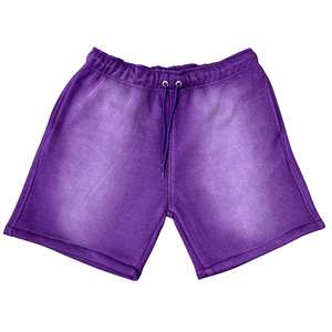 Pantalones Cortos de Algodón Sunfade para Hombre, Ropa de Calle de Talla Grande, 100%, Logotipo Personalizado, Proveedor Mayorista - Product Image 5