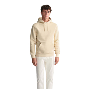 Meilleure vente en ligne OEM ODM pull-over gris à capuche en coton de haute qualité avec poche kangourou lourde pour hommes - Product Image 1