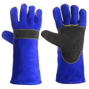 Gants antidérapants imperméables résistants à la chaleur Gants de soudage en cuir Arrivée Résistance à la chaleur Gants de sécurité raisonnables Chaleur - Product Image 6