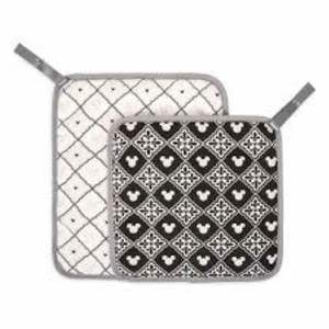 100% coton biologique classique cuisine maniques ensemble écologique antidérapant poche mitaine résistant à la chaleur maniques tapis tampons pour - Product Image 2