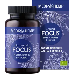 New Product MEDIHEMP Lion's mane - Hericium-Extract & Hemp - healthcare without fish oil