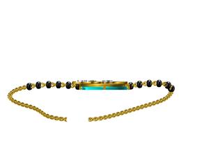 Colgante de Mangalsutra chapado en oro de 18 quilates tradicional de último diseñador, joyería Premium de alta venta para compromiso de boda o regalo - Product Image 4