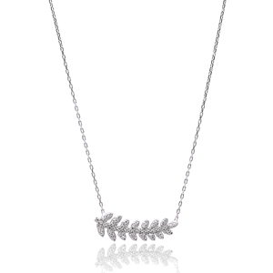 Pave géométrique Design Clear Zircon Stone Charm Pendant Turkish Handcrafted Wholesale 925 Silver Sterling Jewelry - Product Image 1