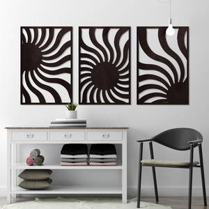 Colgante de pared de madera hecho a mano con diseño de algodón de macramé, arte decorativo bohemio para sala de estar, dormitorio, espacios de yoga - Product Image 1
