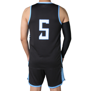 Prix de gros, vêtements de sport à séchage rapide, uniforme de basket-ball sublimé, nom/nombre personnalisé, taille plus, 100% polyester respirant - Product Image 5