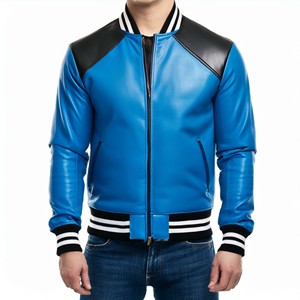 Nuevo lanzamiento personalizado chaquetas de béisbol de alta calidad hombres Chicago Vintage Unisex Varsity chaquetas por productos de servicios deportivos - Product Image 6