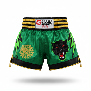 Pantalones Cortos de Muay Thai SFANA SPORTS con Logotipo Personalizado para Hombre, Tela Ligera de Secado Rápido, Color Personalizado, Duraderos para Kickboxing y MMA - Product Image 2