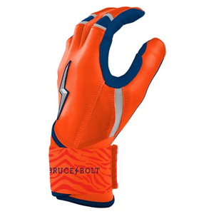 Fabricant de gants de baseball bicolores avec logo personnalisé Gants de frappe de baseball en cuir de qualité supérieure Guantes beisbol Batting - Product Image 3