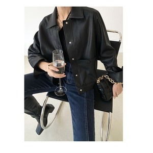 Veste en cuir véritable respirante pour femmes Nouvelle veste en faux cuir Vestes à manches longues pour femmes MS-LJ-0057 - Product Image 2