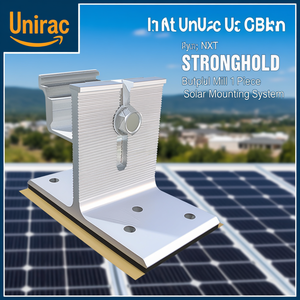 Fixation Unirac NXT STRONGHOLD avec Butyl Mill 1 pièce pour système de montage solaire - Product Image 3