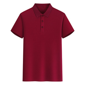 Camiseta polo de manga corta con logotipo personalizado OEM, diseño bordado impreso, 100% poliéster, color sólido, solapa, publicitaria - Product Image 5