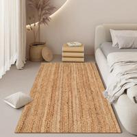 Magnifique tapis réversible tressé à la main en jute tapis extra large à bas prix produit en vrac