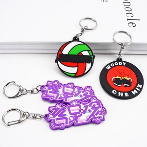 พวงกุญแจยางพีวีซีพร้อมดีไซน์3D สำหรับงานแสดงสินค้าและขายส่ง2025งานออกแบบได้ตามต้องการ - Product Image 2