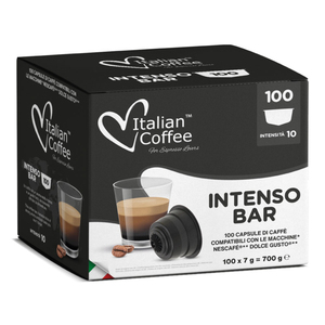 100 Cápsulas de Café Italiano Intenso compatibles con Nescafé Dolce Gusto* - Product Image 1