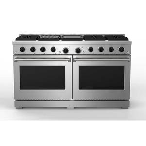 ステンレス钢60インチ8バーナープロフェッショナルデュアルレンジストーブ - Product Image 6