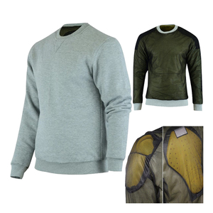 เสื้อกันเหงื่อสำหรับผู้ชายผ้าคอตตอนโพลีเอสเตอร์มีฮู้ดพิมพ์ลายโฟม - Product Image 4