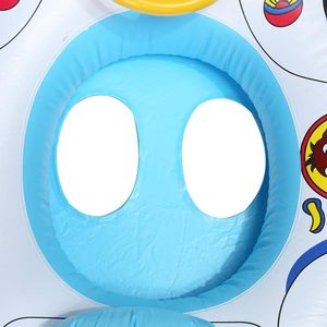 Bouée gonflable enfant best-seller en forme de bateau de dessin animé, siège flottant pour bébé, jouet d'apprentissage aquatique pour tout-petit, idéal pour la plage et la piscine en été - Product Image 6