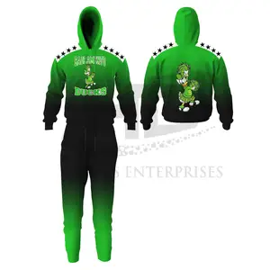 Ropa deportiva Diseña tus propios calentadores de sublimación Sublimación transpirable Hombres Warmup Jogging Sets