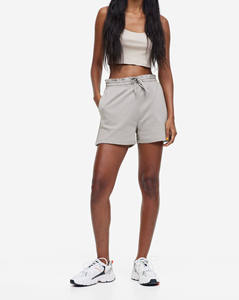 Top Trend Color Block Conjunto de verano para mujer Manga corta de alta calidad Sin costuras Transpirable 2 piezas Conjunto corto para mujer - Product Image 6