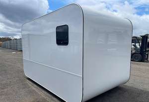 Module polyvalent 4m en EPS, structure ouverte, alimentation solaire, léger, pour réunions, garde-corps, cafés, fêtes, formes ovale, incurvée, carrée - Product Image 2