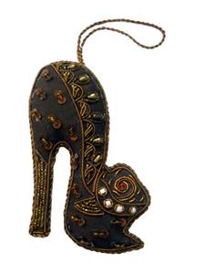 Scooter perlé suspendu ornement Vintage Design noms personnalisés graphiques brodés 2025 arbre de noël cadeau décor à la main - Product Image 2