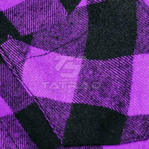 Chemise habillée pour homme 100% coton Automne Respirant Prix bas Vente en gros Impression de logo personnalisée Manches longues Chemise en flanelle - Product Image 4