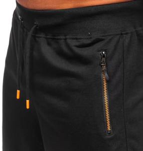 2025 hommes de haute qualité 100% coton Jogging sweat Shorts personnalisé décontracté genou longueur plaine cordon en gros OEM - Product Image 6