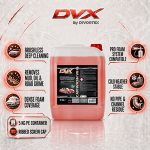 แชมพูล้างรถสูตรโฟม DVX DVX1026 ปลอดภัยต่อสิ่งแวดล้อม ได้รับการรับรองมาตรฐาน REACH สำหรับทำความสะอาดรถยนต์พร้อมเคลือบเงา - Product Image 2