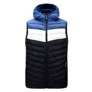 Vente en gros de vestes d'hiver sans manches avec logo personnalisé vestes pour hommes à vendre de marque NOORX SPORTS - Product Image 2