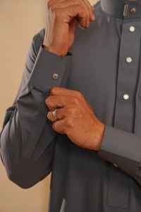 Vêtements islamiques pour hommes, thobe musulman, thobe arabe, vente en gros de jubba pour hommes, vêtements islamiques pour hommes, thobe - Product Image 4