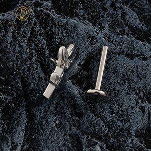 Orecchini a foglia Zirconia Pvd gioielli <span class=keywords><strong>Piercing</strong></span> da <span class=keywords><strong>donna</strong></span> ASTM F136 orecchini alla moda placcati oro orecchio Tragus Flat cartilagini Tragus - Product Image 3