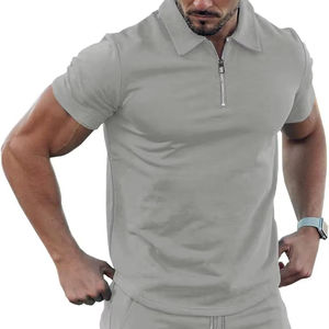 Custom Logo Breathable Eco-Friendly Summer <b>Men's</b> Soccer Training 2-Piece Suit <b>Set</b> with T-Shirt <b>and</b> <b>Shorts</b> - Product Image 1