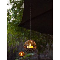 Lanterne marocaine en fer avec motif découpé, couleur et taille personnalisables, indice de protection IP55, lampe de décoration de table pour Ramadan et Eid