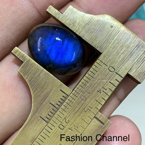 Lote al por mayor de cabujones de labradorita azul natural brillante, piedras preciosas sueltas lisas de alta calidad para la fabricación de joyas. - Product Image 2