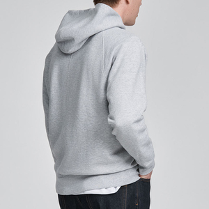 Sudadera con capucha de invierno de algodón Pima para hombre, sudadera de Jersey de secado rápido transpirable de estilo Vintage personalizable de Terry orgánico - Product Image 2