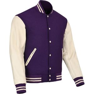 Venta al por mayor de la fábrica de calidad única personalizada de gran tamaño Streetwear chaquetas universitariasChaqueta de béisbol para los hombres - Product Image 6