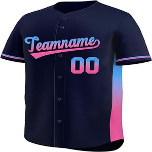 Sublimación de camiseta de béisbol personalizada de alta calidad, bordado disponible en deportes de entrada de alta calidad - Product Image 3