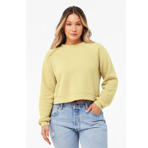 BELLA + CANVAS Women's Raglan Pullover Fleece Sweatshirt WOMEN'S RAGLAN Letter Print Loose PULLOVER FLEECE Sweatshirt & Hoodie - Product Image 5