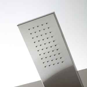 Panel de Ducha de Acero Inoxidable con Jets de Hidromasaje Cromados, Conjuntos de Baño - Product Image 5